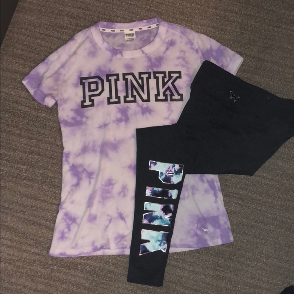 Pink by Victoria’s Secret tye die set